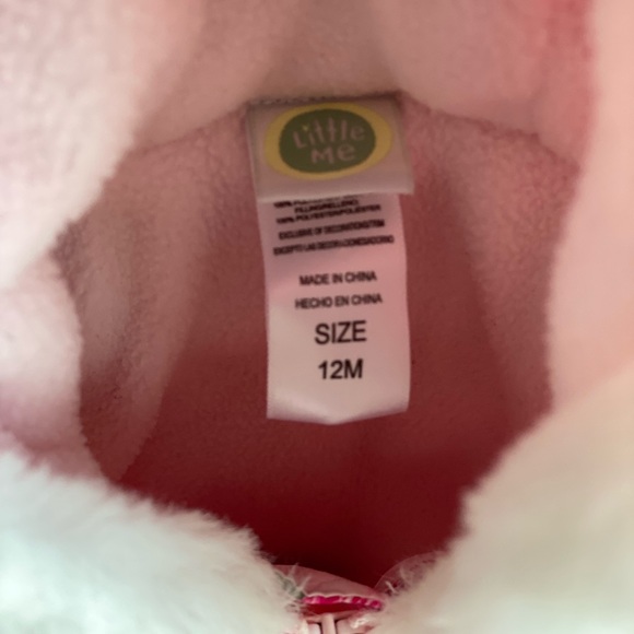 LITTLE ME FLORAL JACKET USED ONCE NO TAGS - Picture 4 of 5